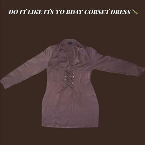 CORSET DRESS